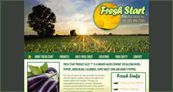 Desktop Screenshot of freshstartproducesales.com