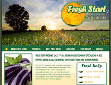 Tablet Screenshot of freshstartproducesales.com